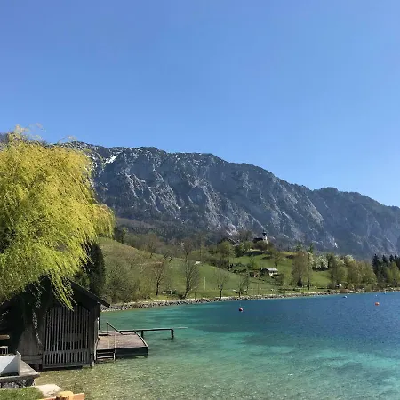 Fewo Atterseeperle - 80M2 Mit See- Und Gebirgsblick Steinbach am Attersee Exterior photo
