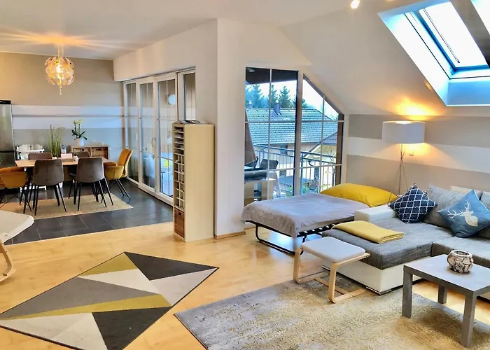 FeWo Atterseeperle - 80m2 mit See- und Gebirgsblick