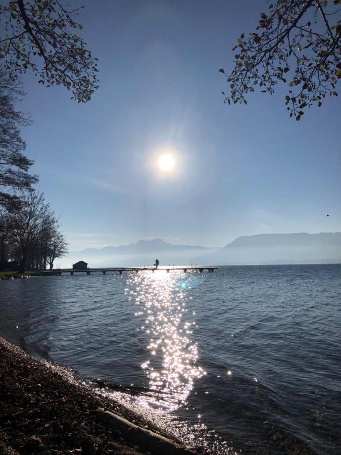 Atterseeperle - 80m2 Mit See- Und Gebirgsblick * Steinbach am Attersee