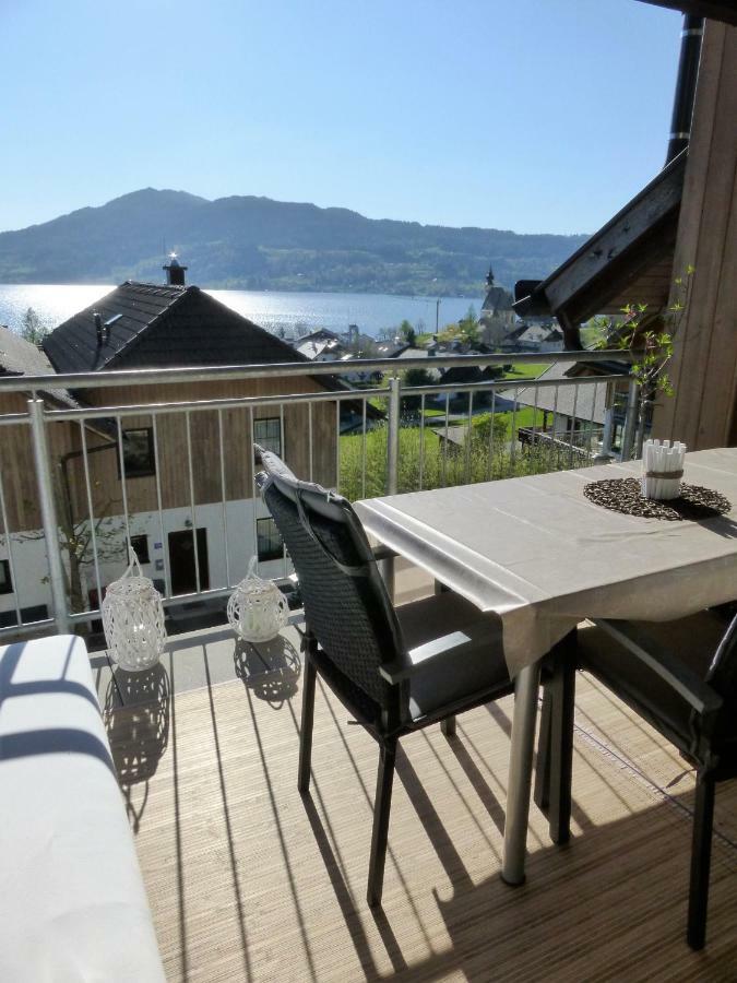 Apartment Atterseeperle - 80m2 Mit See- Und Gebirgsblick Steinbach am Attersee