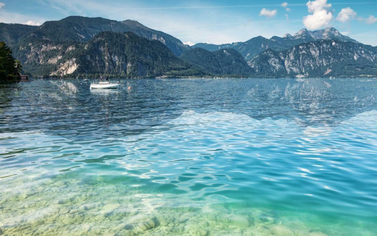 Atterseeperle - 80m2 Mit See- Und Gebirgsblick * Steinbach am Attersee